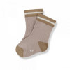 Bruinroze sokjes - Mei rose